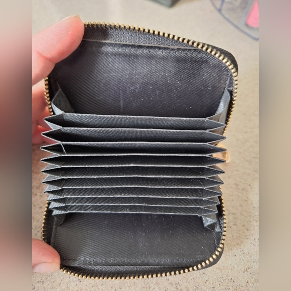 Laurel Burch Laurels Garden RFID Zipper Wallet EUC - Picture 6 of 7